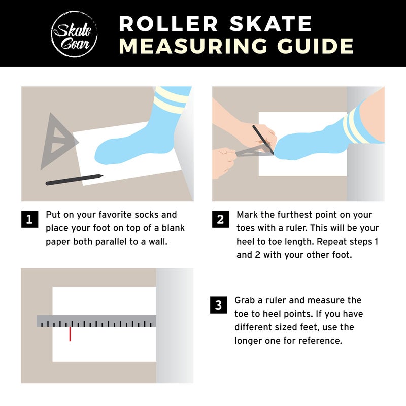 Skate Gear زلاجات رباعية للدعم الإضافي للأطفال والبالغين (أرجواني، شباب 2) - Image 2
